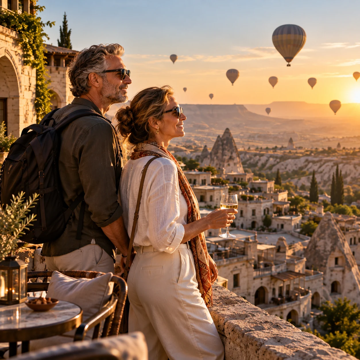 Viajantes 50+ ativos e sofisticados explorando destinos com liberdade e repertório